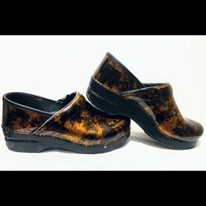 DANSKO Professional Clogs Copper Leaf SZ 38 7.5 8